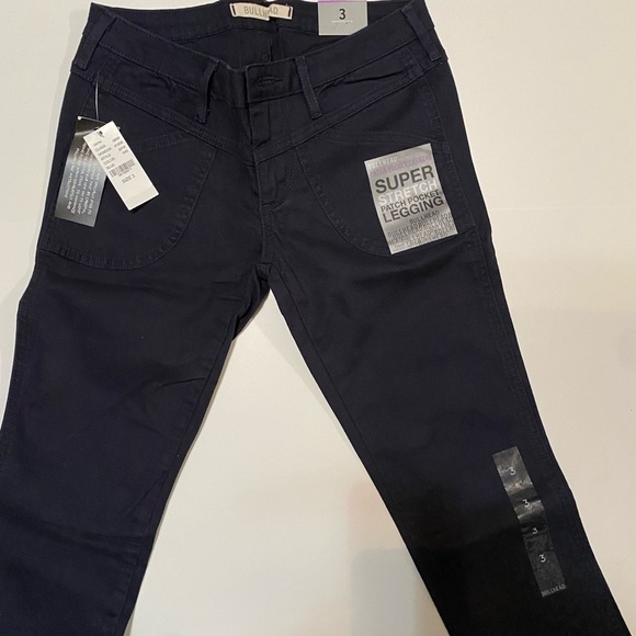 NWT PacSun Bullhead super stretch skinny jeggings Navy Size 3 - Picture 1 of 14